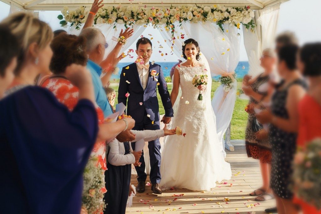 a wedding ceremony